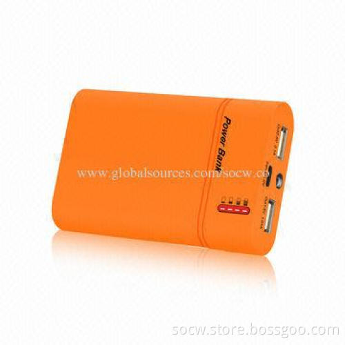 Dual USB Port Charges, 8,400mAh for iPhone, iPad, Digital Cameras and Others